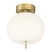 Ekskluzywna lampa LED sufitowa złoto biała APPLE CE, 404598