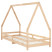łóżko dla dzieci Brąz 205.5 x 85.5 x 139.5 cm Lite drewno sosnowe vidaXL, 4052749