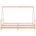 łóżko dla dzieci Brąz 205.5 x 85.5 x 139.5 cm Lite drewno sosnowe vidaXL, 4052751