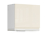 szafka górna z okapem Sole, Kolor korpusów biały alpejski, Kolor frontów magnolia połysk, 405506