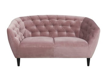 Sofa Ria VIC 2-osobowa różowa, 407615