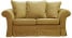 Inny kolor wybarwienia: ESTELLA 120- musztardowa sofa dwuosobowa rozkładana