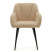 Krzesło tapicerowane LAGO boucle teddy beżowy, 4145626