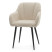 Krzesło tapicerowane LAGO boucle teddy ecru, 4145636