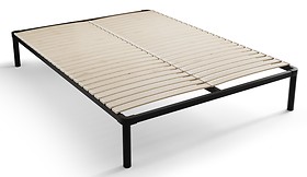 Łóżko metalowe sypialniane LACHTI 160x200