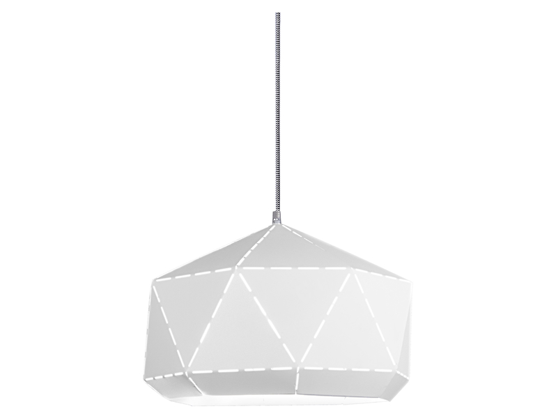 lampa wisząca Diamond White-Gray, 41567