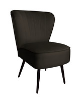 Fotel PRL nogi czarne MG05