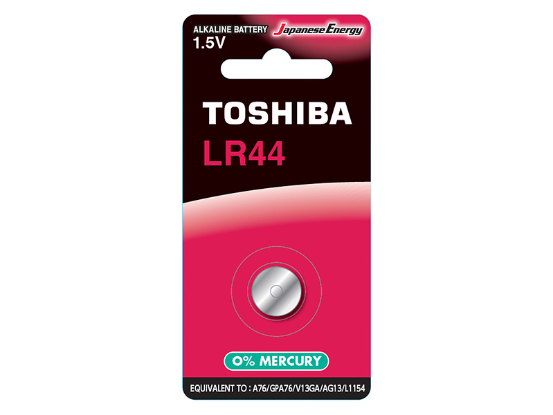 bateria alkaiczna  1,5V LR44 Toshiba, 420896