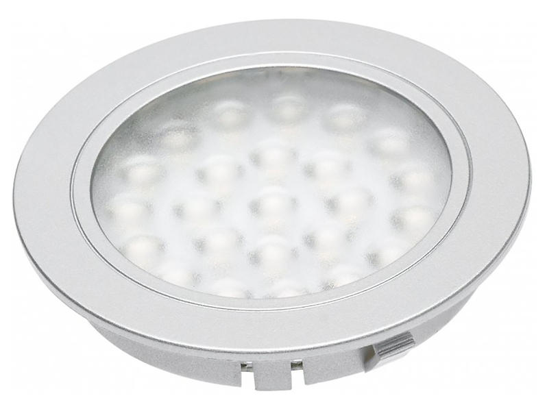 oczko LED/1,7W/130LM/4000K srebrne aluminiowe Alvaro, 433224
