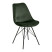 Inny kolor wybarwienia: Krzesło Eris VIC zielone tapicerowane