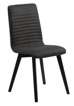 Krzesło Arosa Anthracite/ Black tapicerowane, 434668