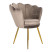 Produkt: Krzesło muszelka Fiona VIC szara