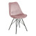 Inny kolor wybarwienia: Krzesło Eris VIC różowe tapicerowane