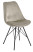 Inny kolor wybarwienia: Krzesło Eris VIC piaskowe tapicerowane