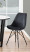 Krzesło Eris VIC szare tapicerowane, 434914