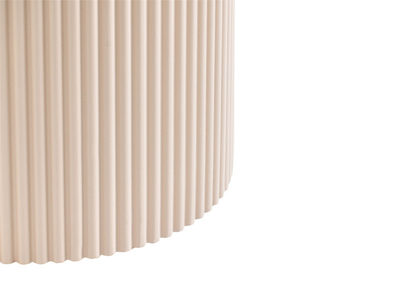 Stolik pomocniczy płyta MDF złamana biel, 4349291