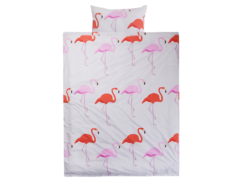 komplet pościeli młodzieżowej Flamingi, 44275