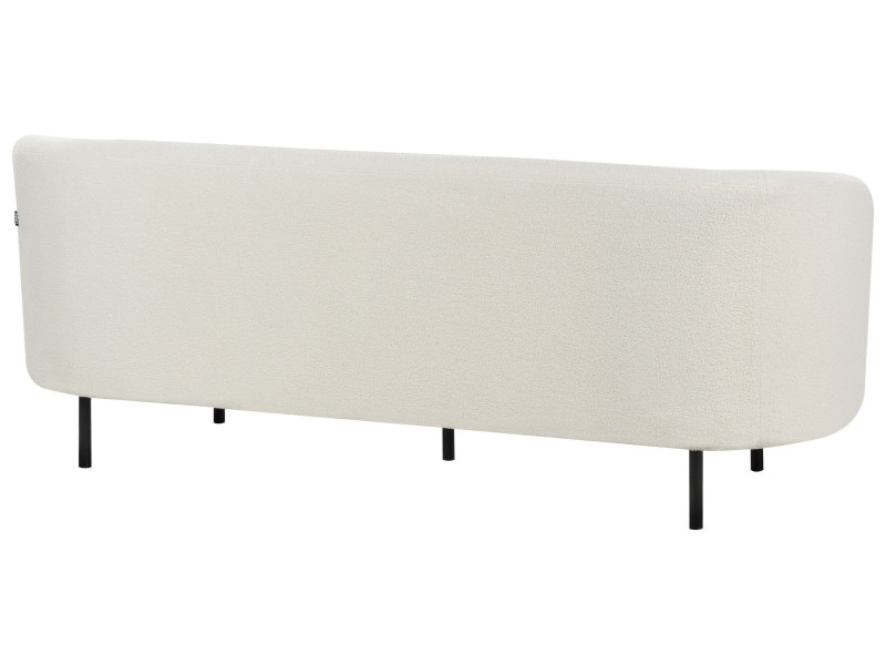 Komplet wypoczynkowy boucle baranek biało-czarny, 4435168