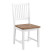 Produkt: Krzesło Brisbane białe drewniane
