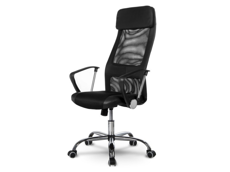 Fotel biurowy krzesło biurowe obrotowe mikrosiatka Sofotel, 445912