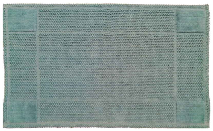 Dywani łazienkowy Soft Plus błękitny 50 cm x 80 cm, 451993