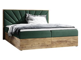 Łóżko kontynentalne Wood VII 160x200