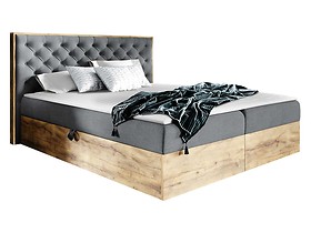 Łóżko kontynentalne Wood 3 120x200