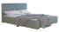 Inny kolor wybarwienia: Łóżko tapicerowane Symek ze stelażem rolowanym 140x200