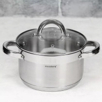 Garnek stalowy 3.5L 20cm na indukcję gaz KLAUSBERG