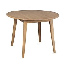 Stół okrągły Ø103 drewniany MESA, kolor dębowy