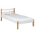 Produkt: Drewniane łóżko pojedyncze N01 80x180
