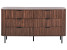 Szafka komoda 6 szuflad MDF ciemnobrązowe, 4752752