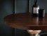 FineBuy Stolik Pomocniczy Okrągły 50x50x61,5 cm Lite Drewno Mango Srebrny, 4766593