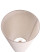 Lampa podłogowa ceramicza z abażurem jasnobeżowa, 4832608
