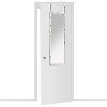 Wysokie lustro do zawieszenia na drzwiach, 94,5 x 34 cm