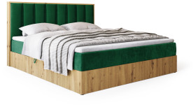 Produkt: Łóżko kontynentalne 160x200cm z pojemnikiem na pościel LOFT
