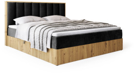 Produkt: Łóżko kontynentalne 140x200cm z pojemnikiem na pościel LOFT