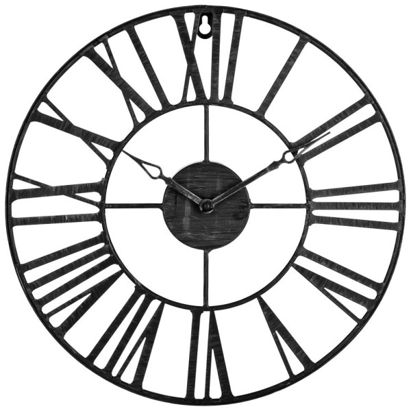 Zegar ścienny z cyframi rzymskimi, Ø 37 cm, 485512