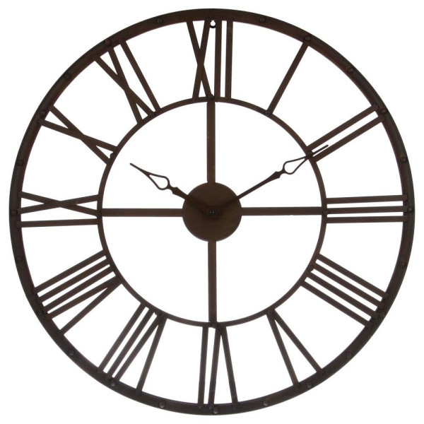Metalowy zegar ścienny VINTAGE - Ø 70 cm, 485534