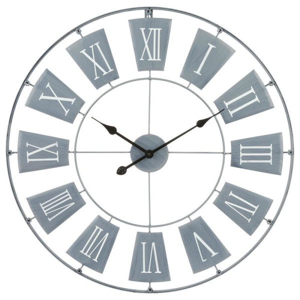 Metalowy zegar ścienny - Ø 76 cm, 485699