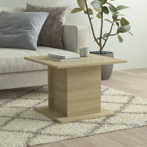 Stolik Kawowy Ława Stół Brązowy  55.5x55.5x40 Do Salonu Do Pokoju