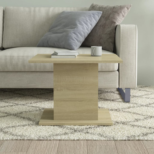 Stolik Kawowy Ława Stół Brązowy 55.5x55.5x40 Do Salonu Do Pokoju, 4888452