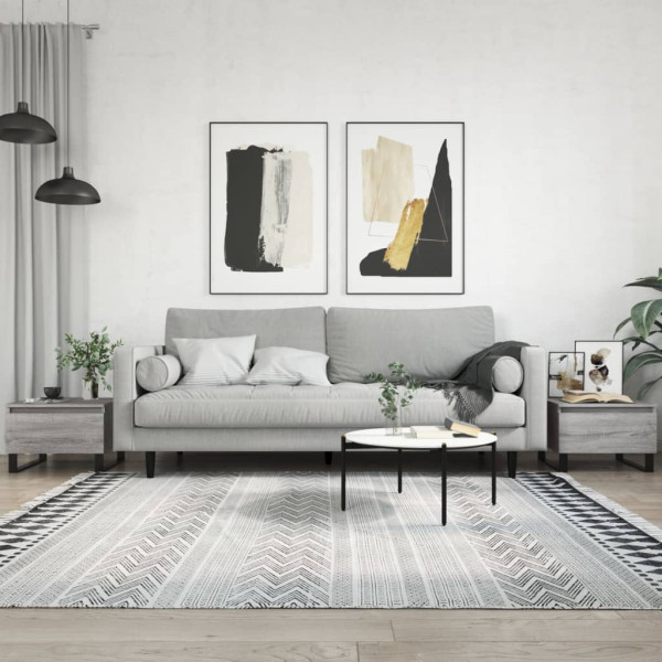 Stolik Kawowy Ława Stół Szary 50x46x35 Szuflady Do Salonu Do Pokoju, 4907042
