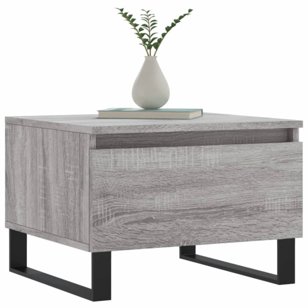 Stolik Kawowy Ława Stół Szary 50x46x35 Szuflady Do Salonu Do Pokoju, 4907043