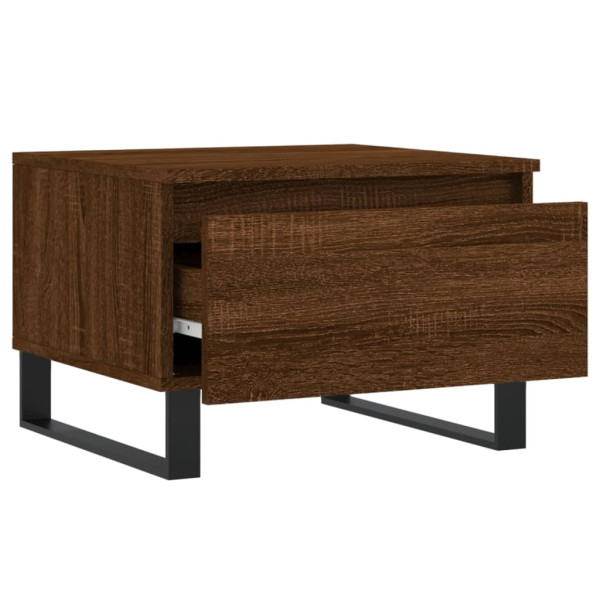 Stolik Kawowy Ława Stół Brązowy 50x46x35 Szuflady Do Salonu Do Pokoju, 4907300