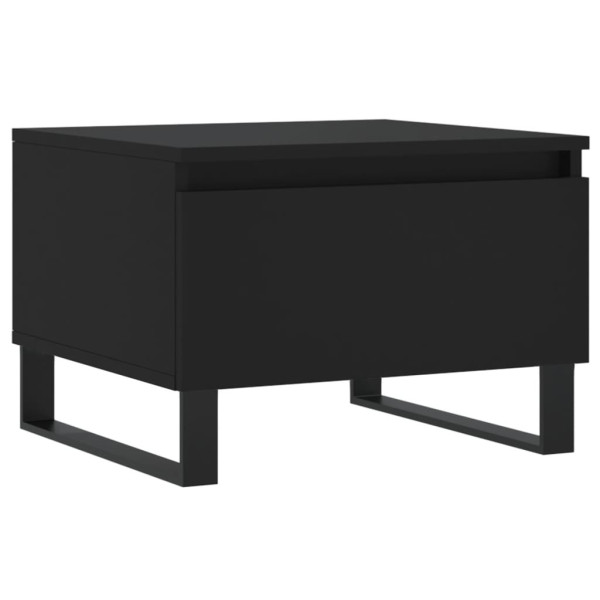 Stolik Kawowy Ława Stół Czarny 50x46x35 Szuflady Do Salonu Do Pokoju, 4907397