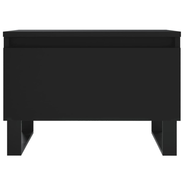 Stolik Kawowy Ława Stół Czarny 50x46x35 Szuflady Do Salonu Do Pokoju, 4907398