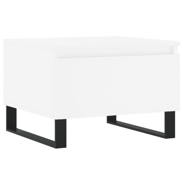 Stolik Kawowy Ława Stół Biały 50x46x35 Szuflady Do Salonu Do Pokoju, 4917807