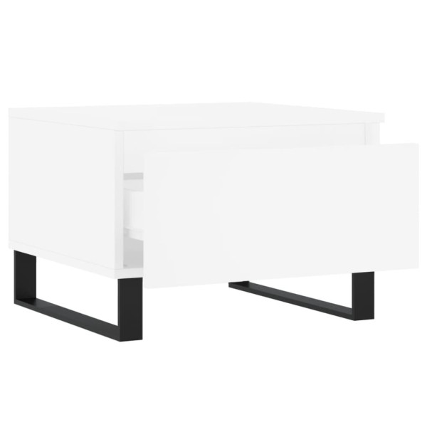 Stolik Kawowy Ława Stół Biały 50x46x35 Szuflady Do Salonu Do Pokoju, 4917809