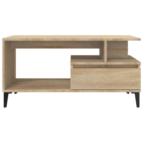 Stolik Kawowy Ława Stół Brązowy 90x49x45 Do Salonu Do Pokoju, 4917954